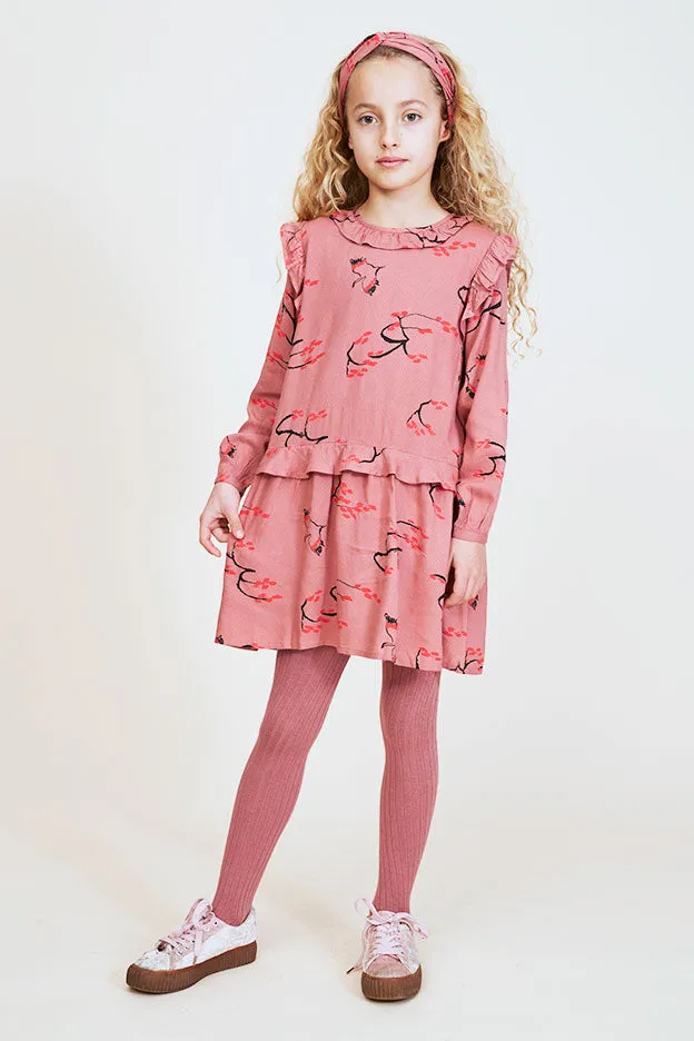 Soft Gallery Anemone Girls Dress - Pink Blossom