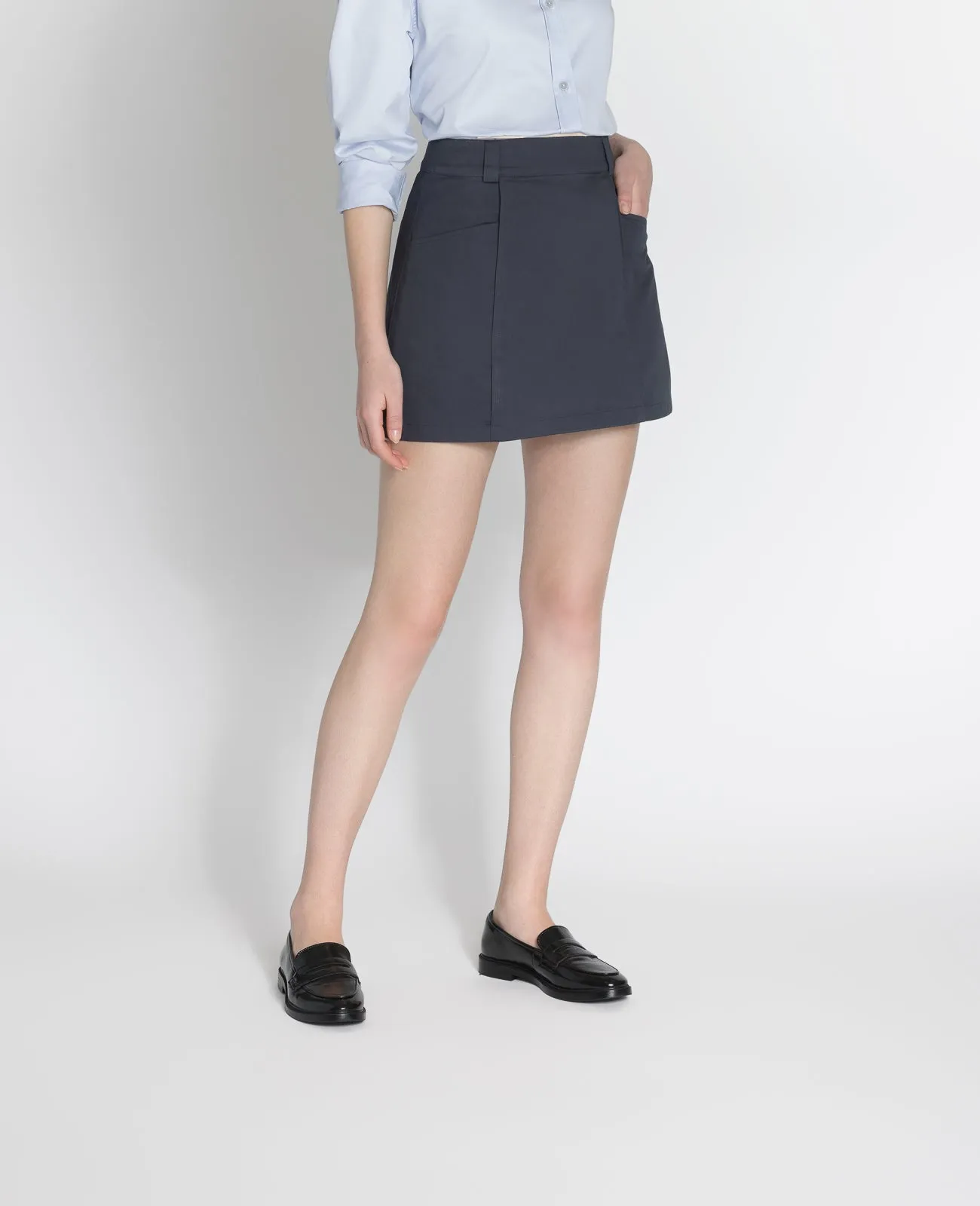 Supima A-line Skirt