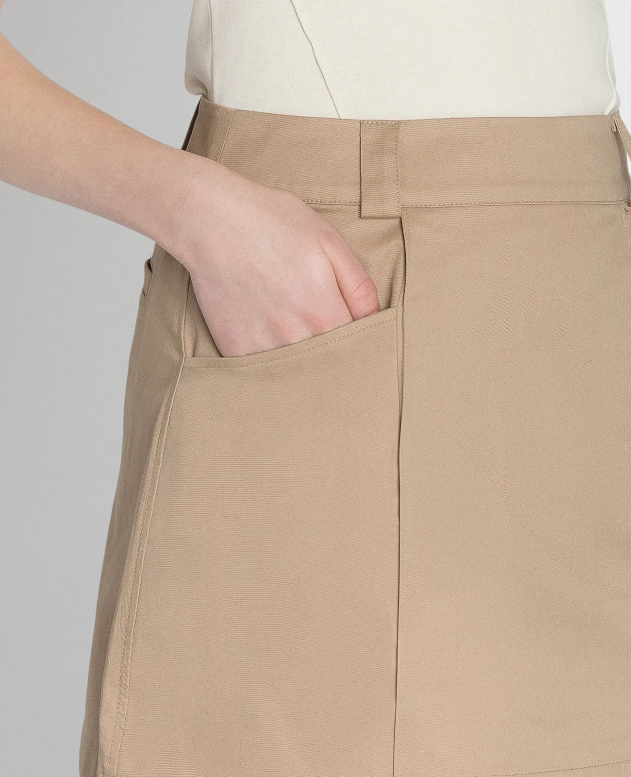 Supima A-line Skirt