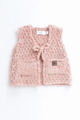 Tocoto Vintage Baby Girls Knit Vest (Size 6M left)