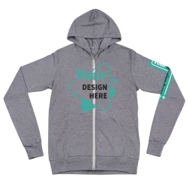 Unisex Lightweight Zip Hoodie | Bella   Canvas 3939