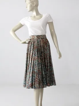 vintage 50s southwestern skirt